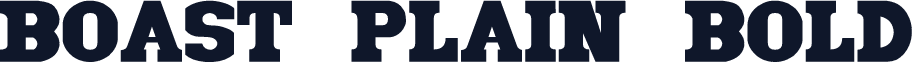 Boast Plain Bold