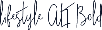 lifestyle ALT Bold