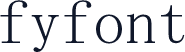 fyfont