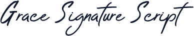 Grace Signature Script