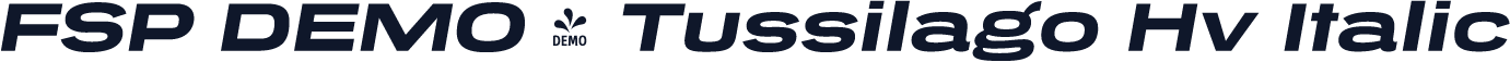 FSP DEMO - Tussilago Hv Italic