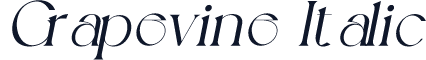 Grapevine Italic