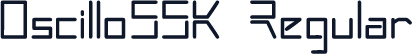 OscilloSSK Regular