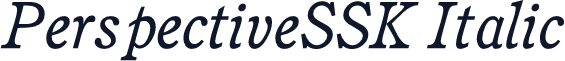 PerspectiveSSK Italic