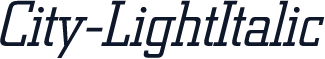 City-LightItalic