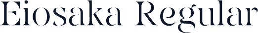 Eiosaka Regular