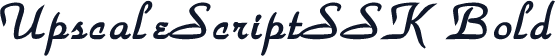 UpscaleScriptSSK Bold