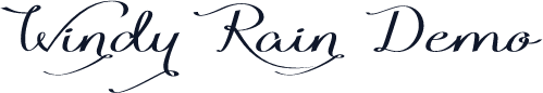 Windy Rain Demo