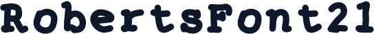 RobertsFont21