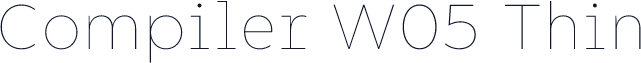 Compiler W05 Thin