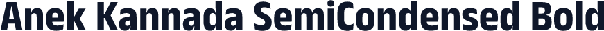 Anek Kannada SemiCondensed Bold