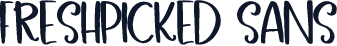FreshPicked Sans