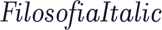 FilosofiaItalic