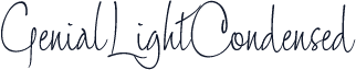 GenialLightCondensed