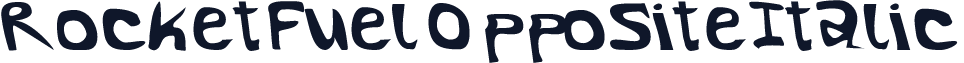 RocketFuel OppositeItalic