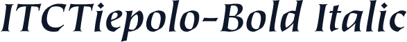 ITCTiepolo-Bold Italic