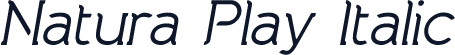 Natura Play Italic