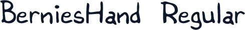 BerniesHand Regular