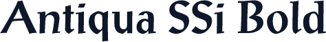 Antiqua SSi Bold