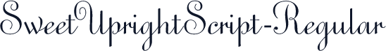 SweetUprightScript-Regular