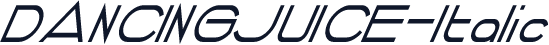 DANCINGJUICE-Italic