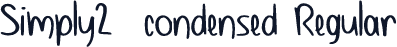 Simply2_condensed Regular