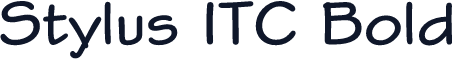Stylus ITC Bold