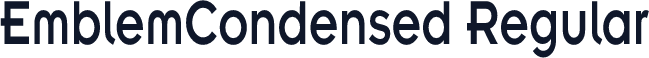 EmblemCondensed Regular