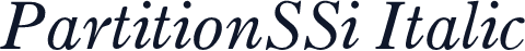 PartitionSSi Italic