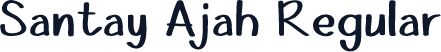 Santay Ajah Regular