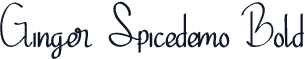 Ginger Spicedemo Bold
