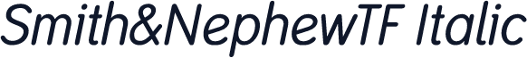 Smith&NephewTF Italic