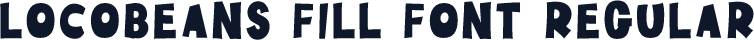 Locobeans Fill Font Regular