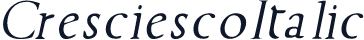 CresciescoItalic