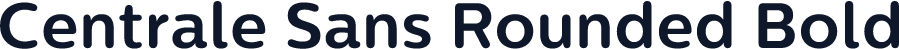 Centrale Sans Rounded Bold
