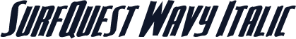 SurfQuest Wavy Italic