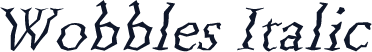 Wobbles Italic