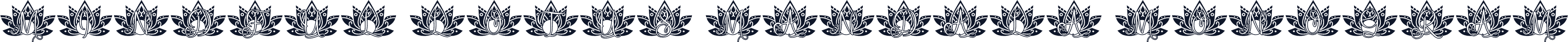 Mindful Lotus Mandala Monogram