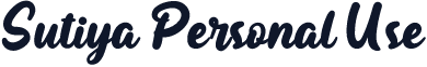 Sutiya Personal Use