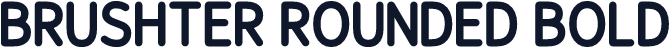 Brushter Rounded Bold