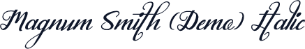 Magnum Smith (Demo) Italic