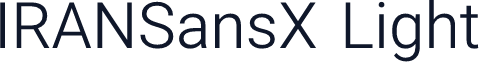 IRANSansX Light