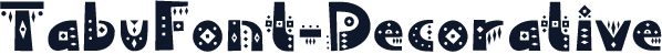 TabuFont-Decorative