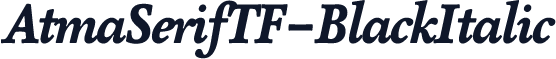 AtmaSerifTF-BlackItalic