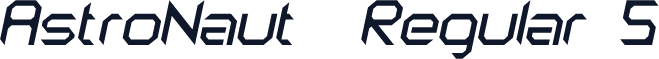 AstroNaut  Regular 5