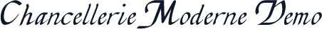 Chancellerie Moderne Demo