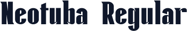 Neotuba Regular