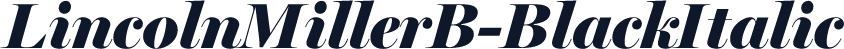 LincolnMillerB-BlackItalic