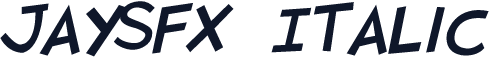 JaySFX Italic