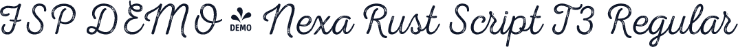 FSP DEMO - Nexa Rust Script T3 Regular